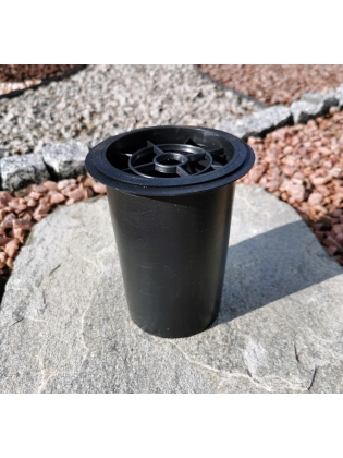 Akmens masės vaza VK-3/1 juoda, vnt